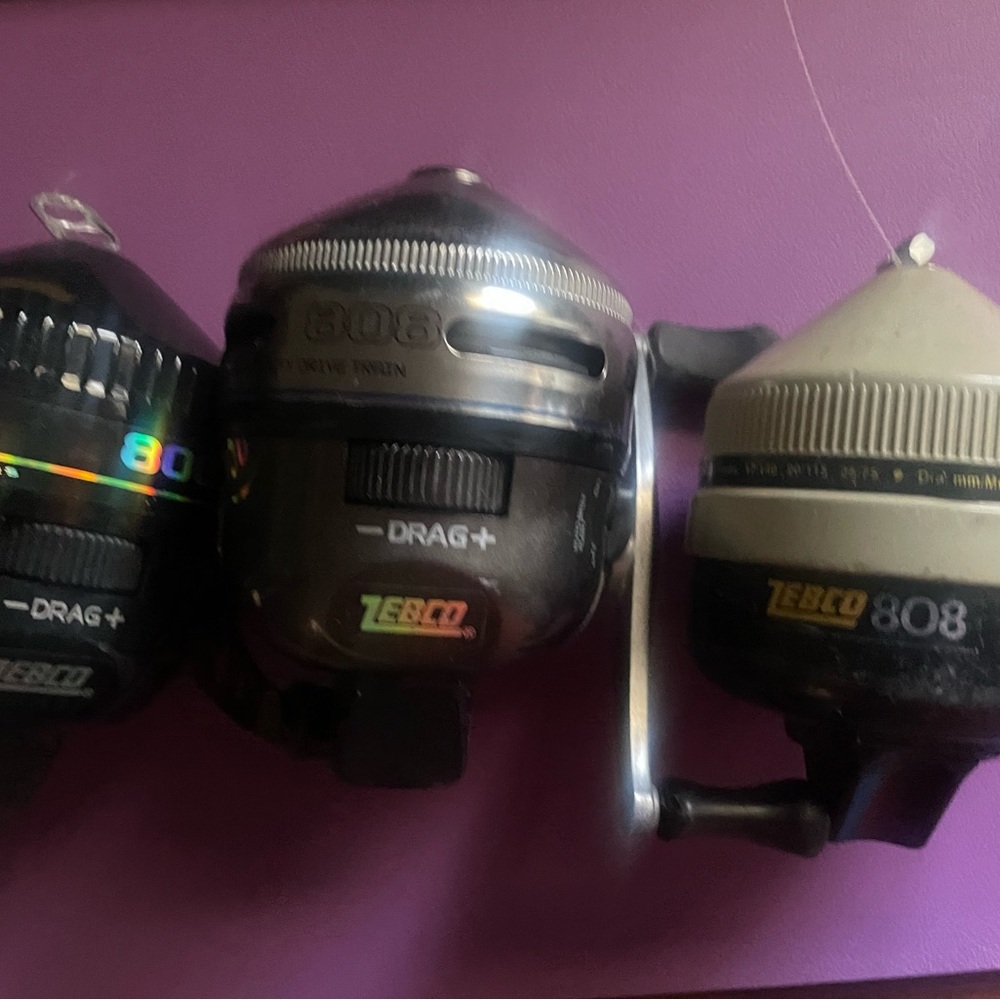 Zebco fishing reels